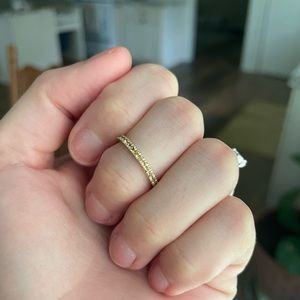 Citrine Eternity Band